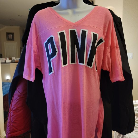 PINK short sleeve top - Picture 1 of 4